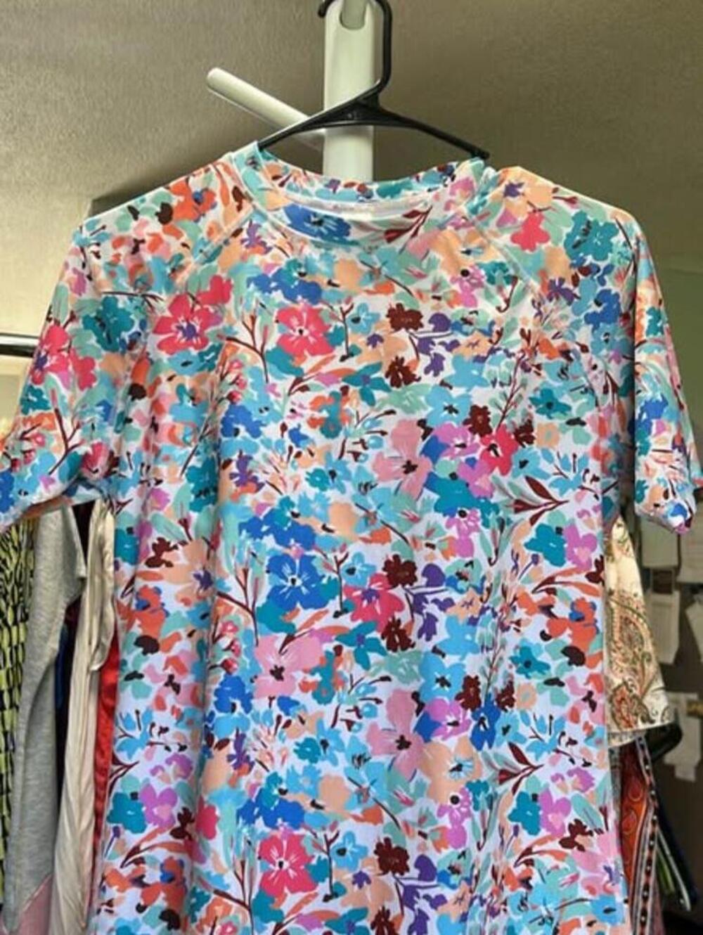 HALCURT Floral Top Size S
